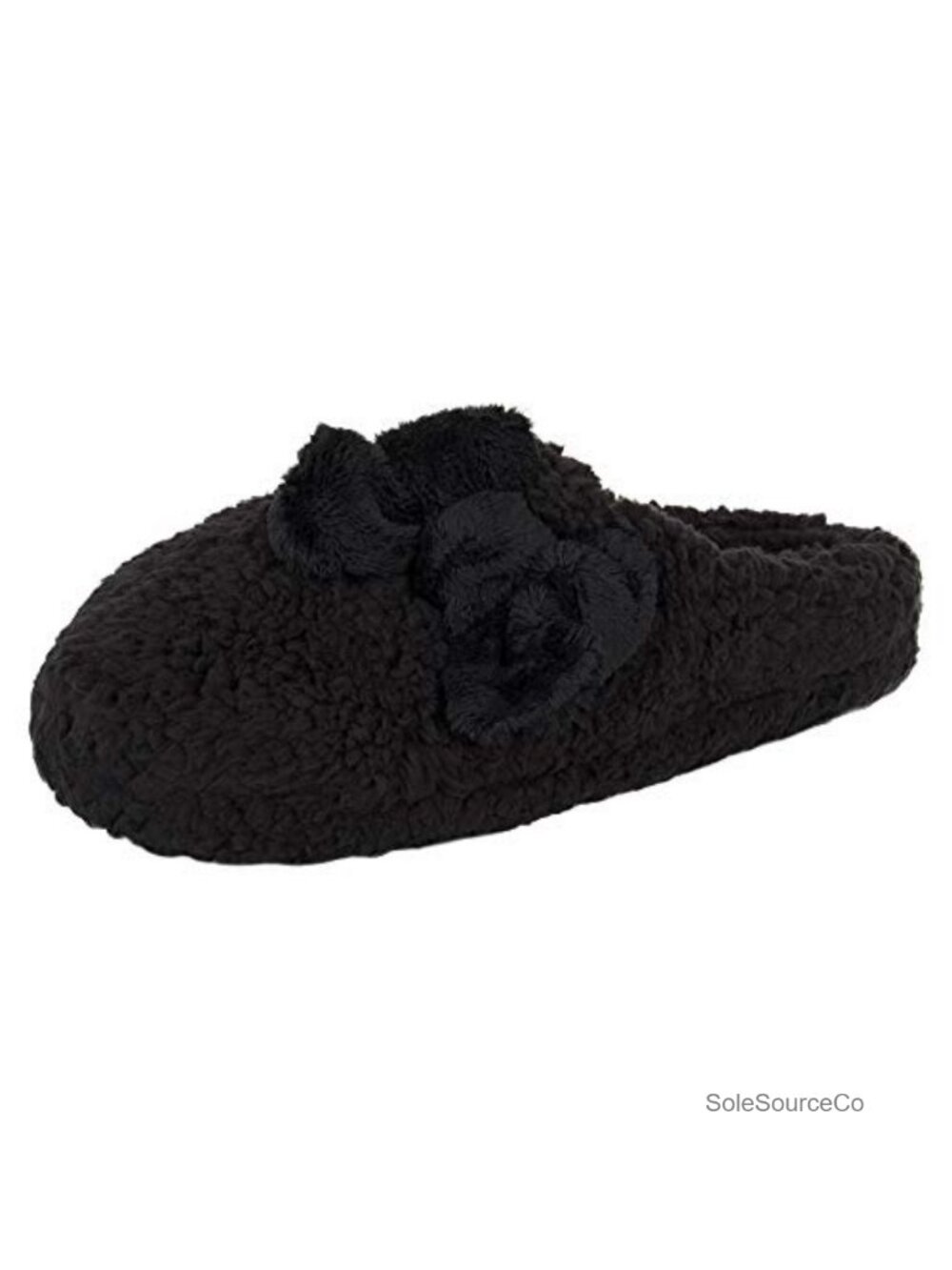 Plush Marshmallow Slide on House Slipper Clog With Memory Foam